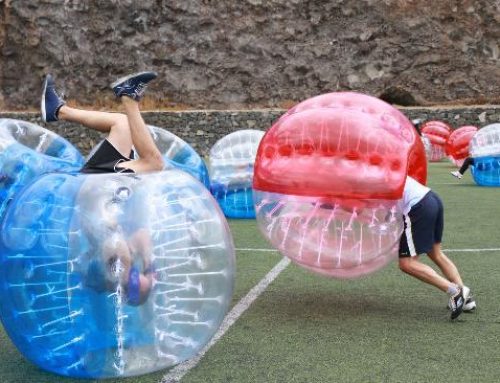 Fútbol burbuja para niños